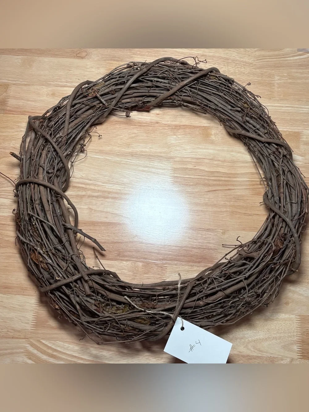 Lot of 6 ~ Grapevine Wreaths ~18” ~ Spring, Summer, Fall & Christmas